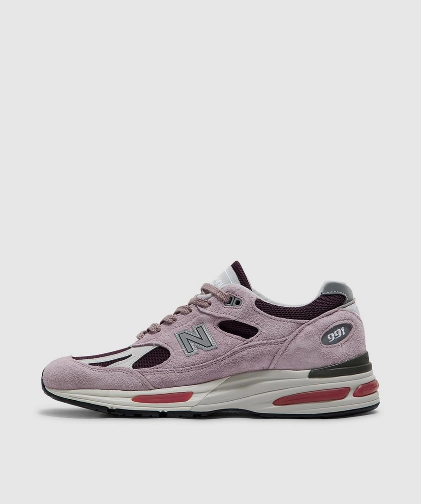 New Balance Miuk 991V2 Sneaker (Pink - 8) - Size 8 - Men's